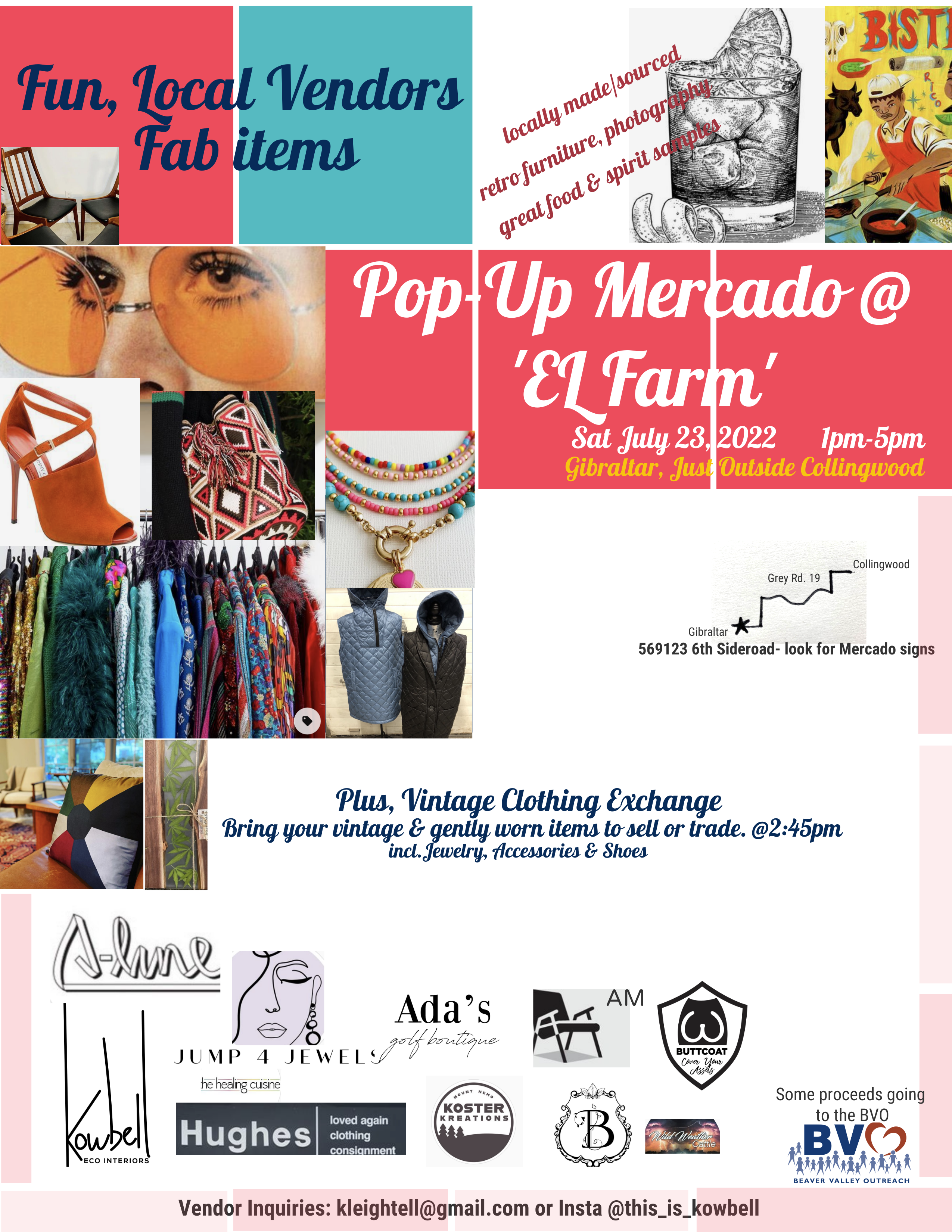 Summer Pop Up Mercado in support of BVO